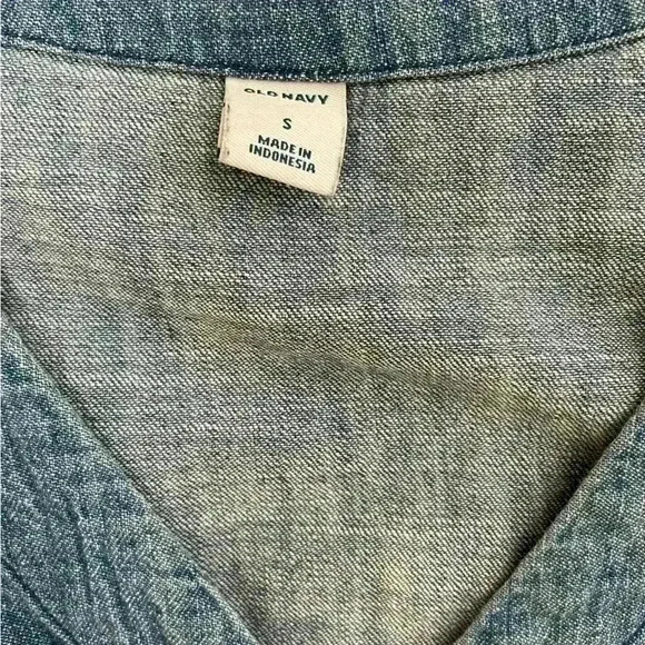 Lot Of 3 Womens Summer Dresses Size Small Old Navy: Maxi Stripe/White/Denim - Picture 7 of 15